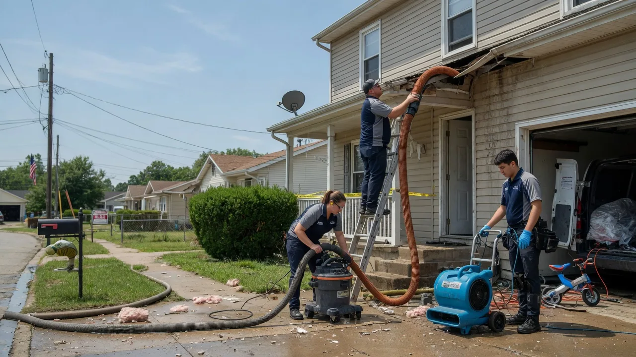 Water Damage Restoration in Radom, IL near me